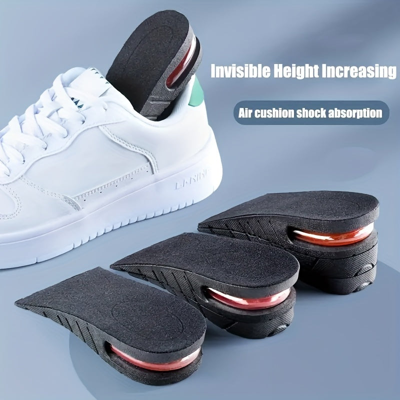 Invisible Height Increased Insole, Men Women Heel Lift Taller Shoe Inserts Pad Adjustable More Comfortable Supporting Insole For Unisex - Nation of Trends