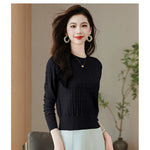 Early Spring Retro Hollow-out Bottoming Shirt Sweater - Nation of Trends