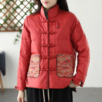 Women's Clothing Short Embroidery Down Jacket Women - Nation of Trends