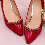 High Heels Buckle Accessories Clip Rhinestone Shoe Flower - Nation of Trends