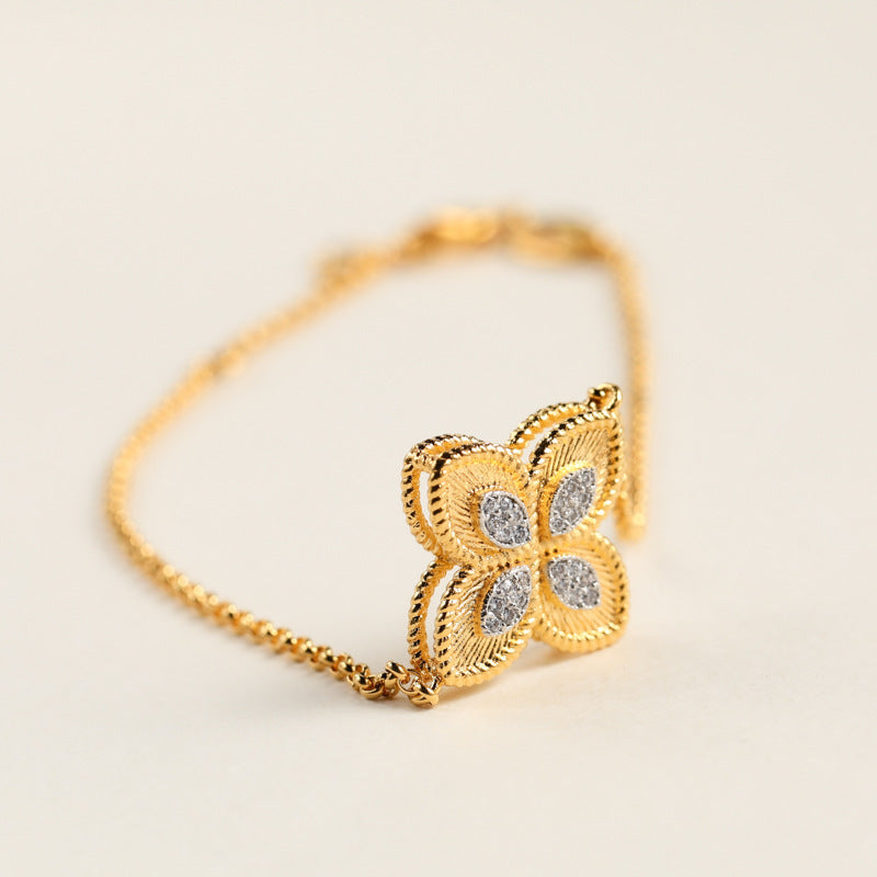 Gold bracelet female intellectual elegance - Nation of Trends