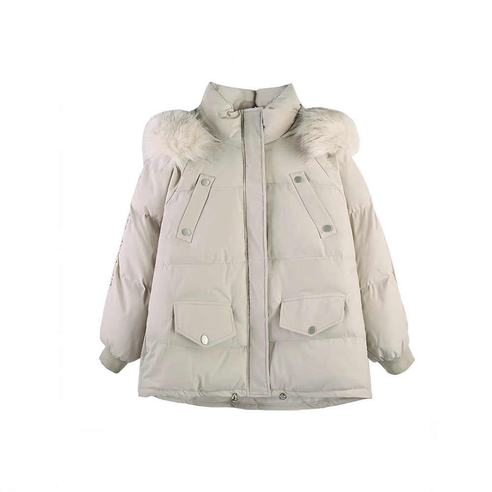 Loose Slimming Parka Coat For Women - Nation of Trends