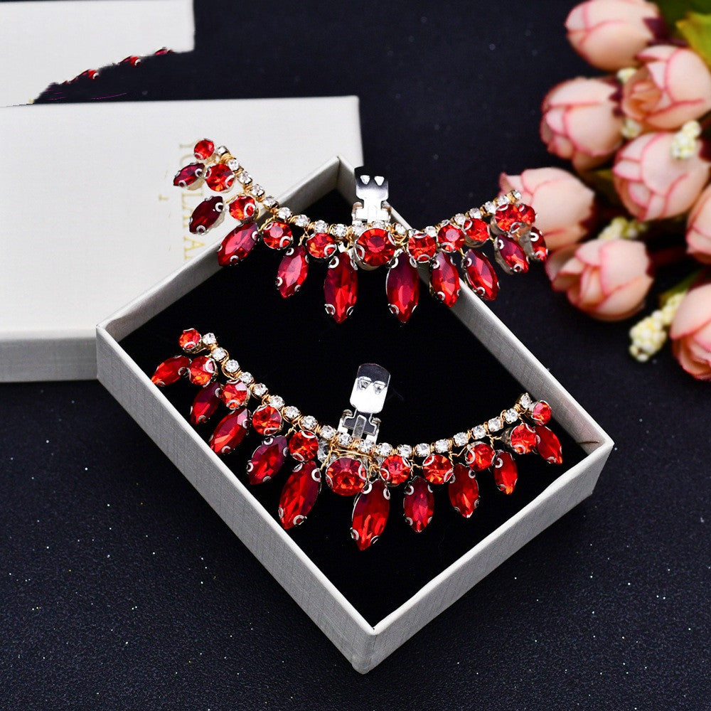 High Heels Buckle Accessories Clip Rhinestone Shoe Flower - Nation of Trends