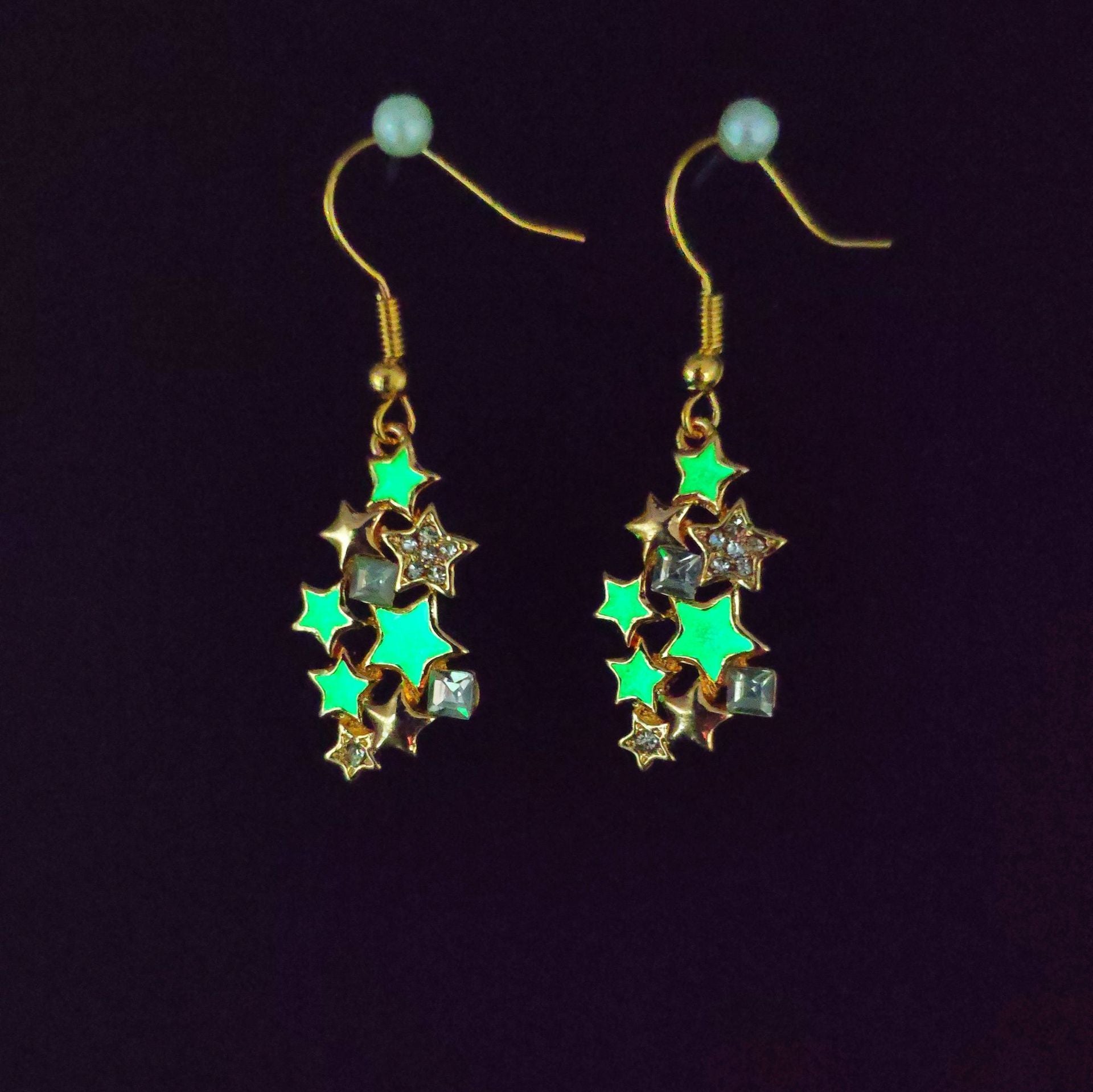 Women's Elegance Fashion Geometric Luminous Earrings - Nation of Trends