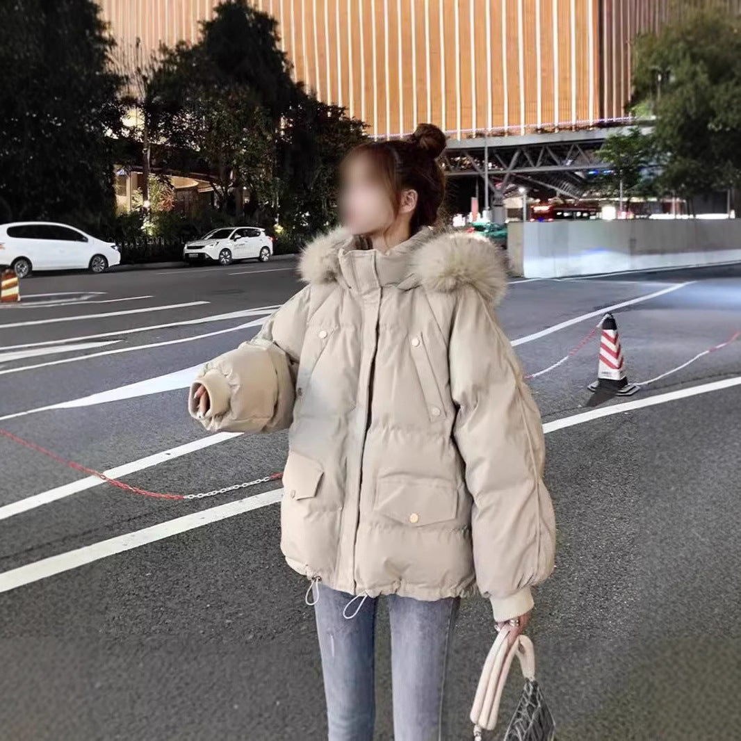 Loose Slimming Parka Coat For Women - Nation of Trends